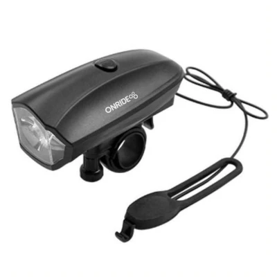 фото - Электронный сигнал 2в1 ONRIDE Lightbell (звонок+фонарь). USB