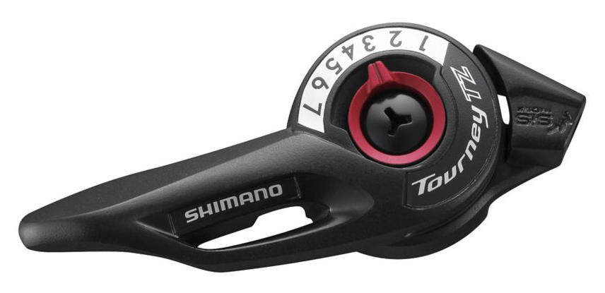 Фото Манетка Shimano SL-TZ500 правая 7шв. черный