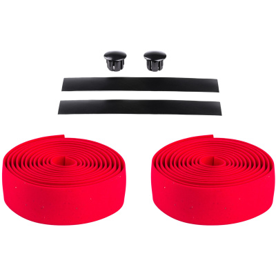 фото - Обмотка керма ONRIDE Whip 20 червона EVA+cork 185 см