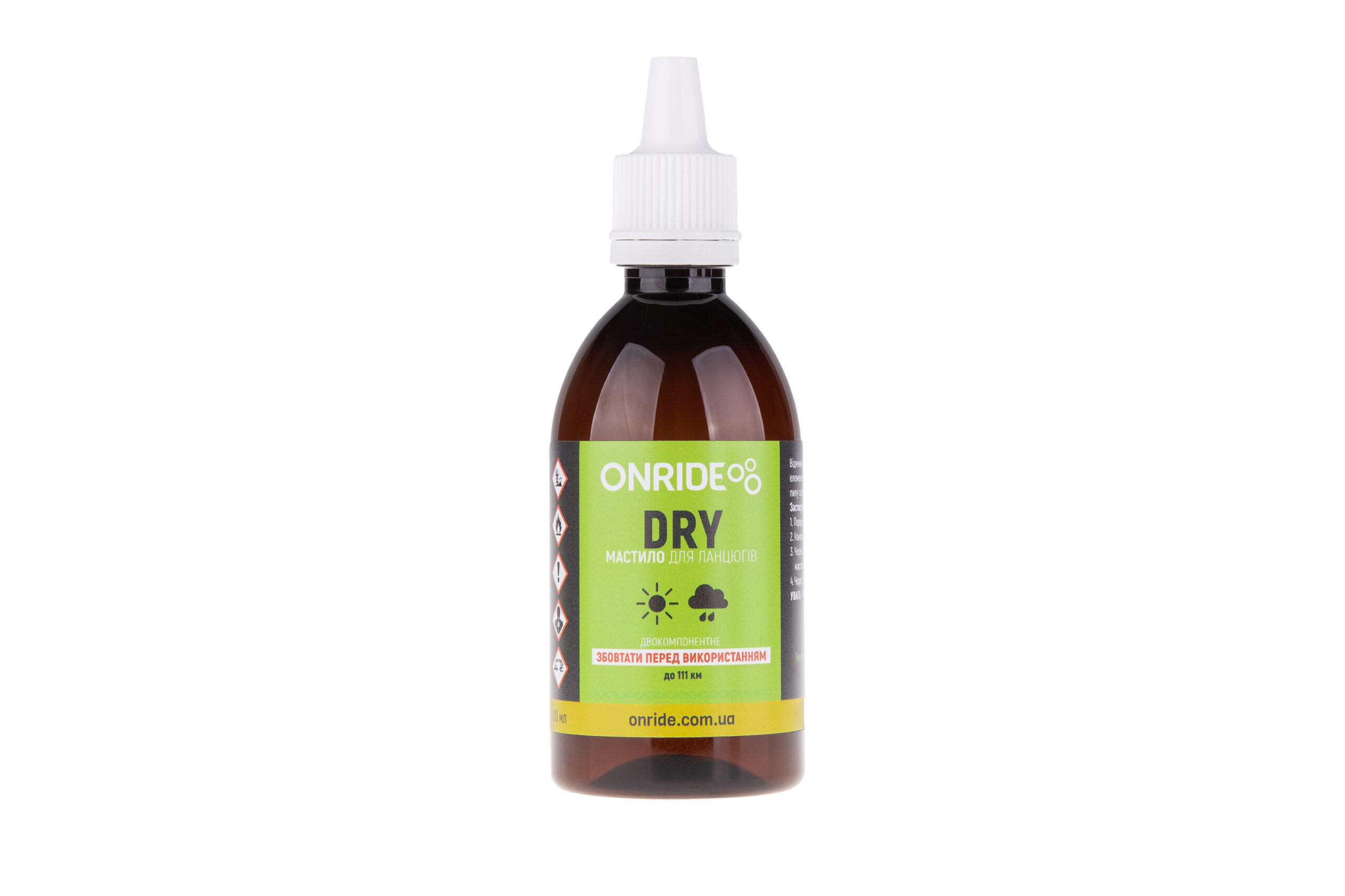 Фото Смазка для цепи ONRIDE DRY для сухих условий 100 мл
