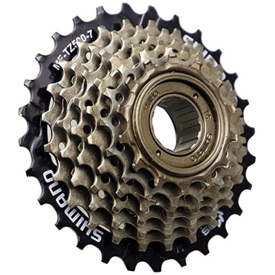 фото - Тріскання інд. SUN RACE M300 7-k 13-34T Brown+Black