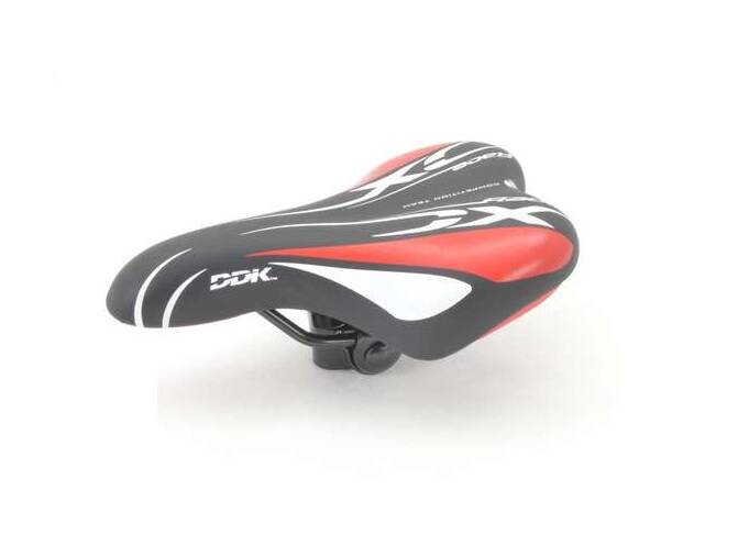 Седло DDK YS-8100 Junior черный с красным