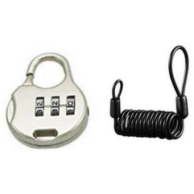 фото - Замок Kands Mini кодовый 3,5х1200мм черный