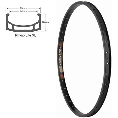 фото - Обод SUNringlé RHYNO LITE XL 26" 36 отв, черный