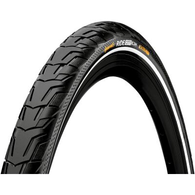 фото - Покрышка Continental Ride City 28 x 1.60 | 700 x 42C черно-белая светоотражающая нескладная