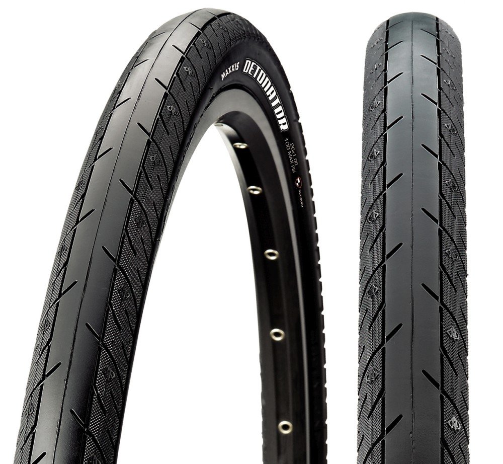 Фото Покришка 700x32C Maxxis Detonator, (32-622) 60TPI, Wire, чорна
