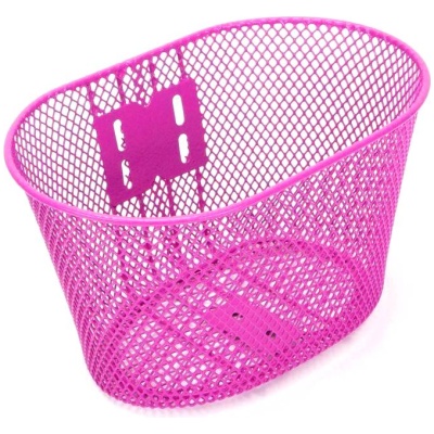 фото - Кошик передній KANDS дитячий, на виніс. рожевий (XH-BK12/R)