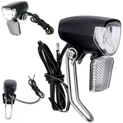 Передня фара X-Light JY-7093 під динамо, датчик руху (JY-7093)
