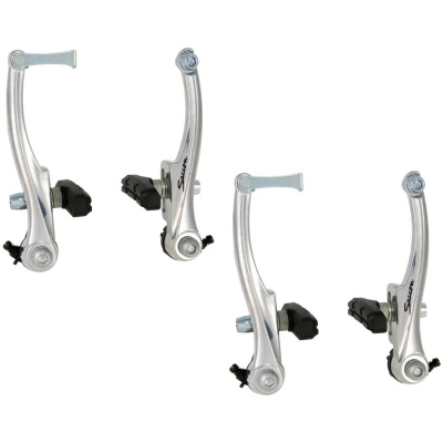 фото - Гальмо Saccon 110мм, на два колеса, сірий (FV965)