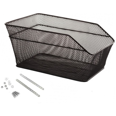 фото - Кошик KB на багажник, сталевий, чорний (KOS141)