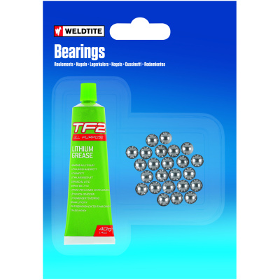 фото - Ремкомплект для втулок Weldtite 06175 шарики 1/4" х 24шт + смазка 40гр