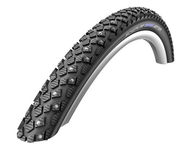 Фото Покришка 28×1.60 700x40C (42-622) Schwalbe MARATHON WINTER PLUS B/B+RT HS396 (240 Studs) WiC 67E