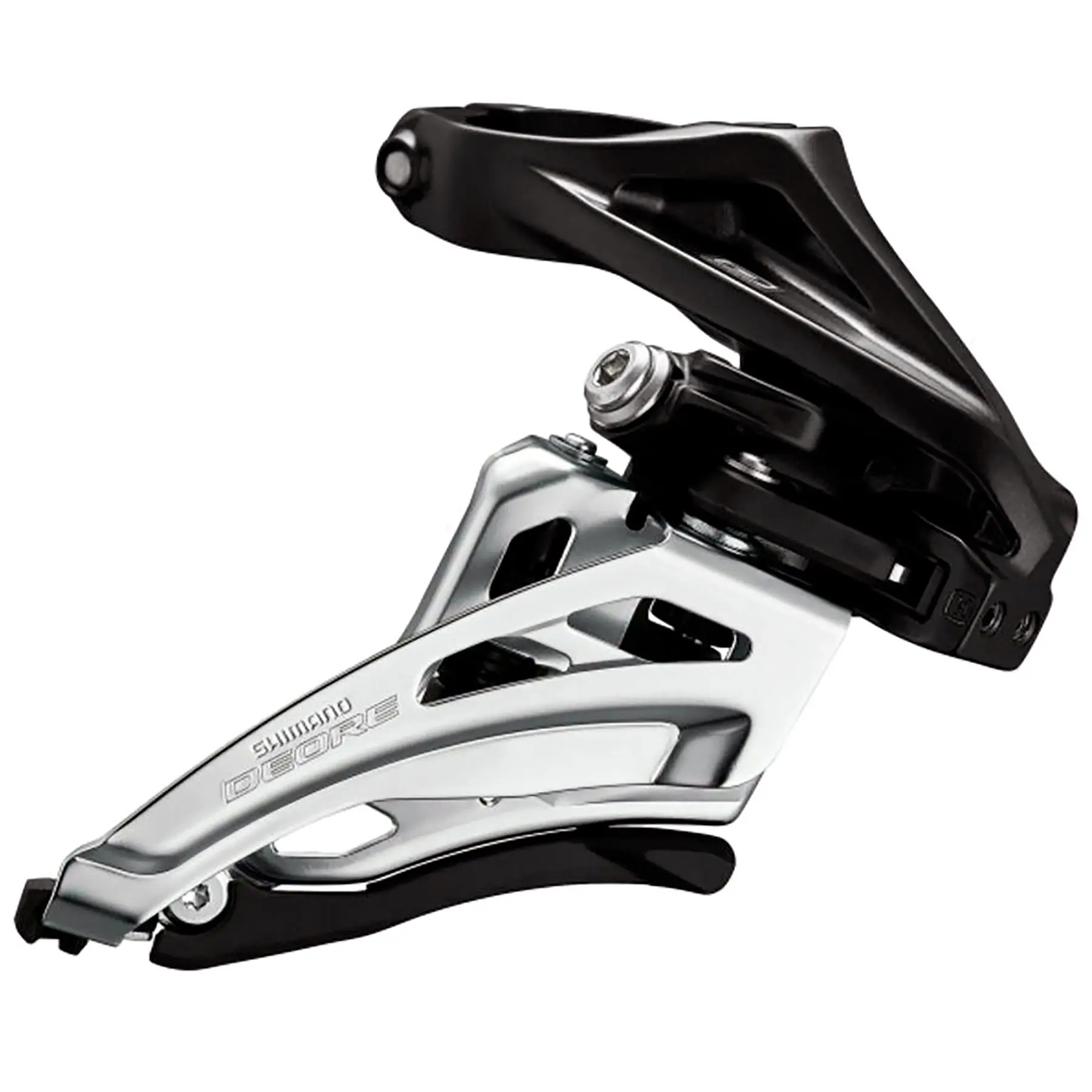 Переключатель передний Shimano DEORE FD-M-6020    пер.тяга верхний хомут 2х10