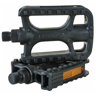 фото - Педалі MTB FP804 пластикові з катафотом (PED037)