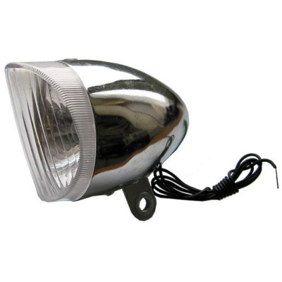 фото - Фара передня DN Retro під динамо 6V/2,4W (ODP004)