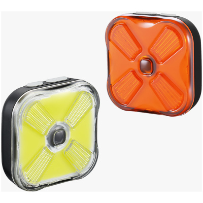 фото - Комплект передня та задня мигалка Ravemen LS01 з двома датчиками, 150+50 Люмен.