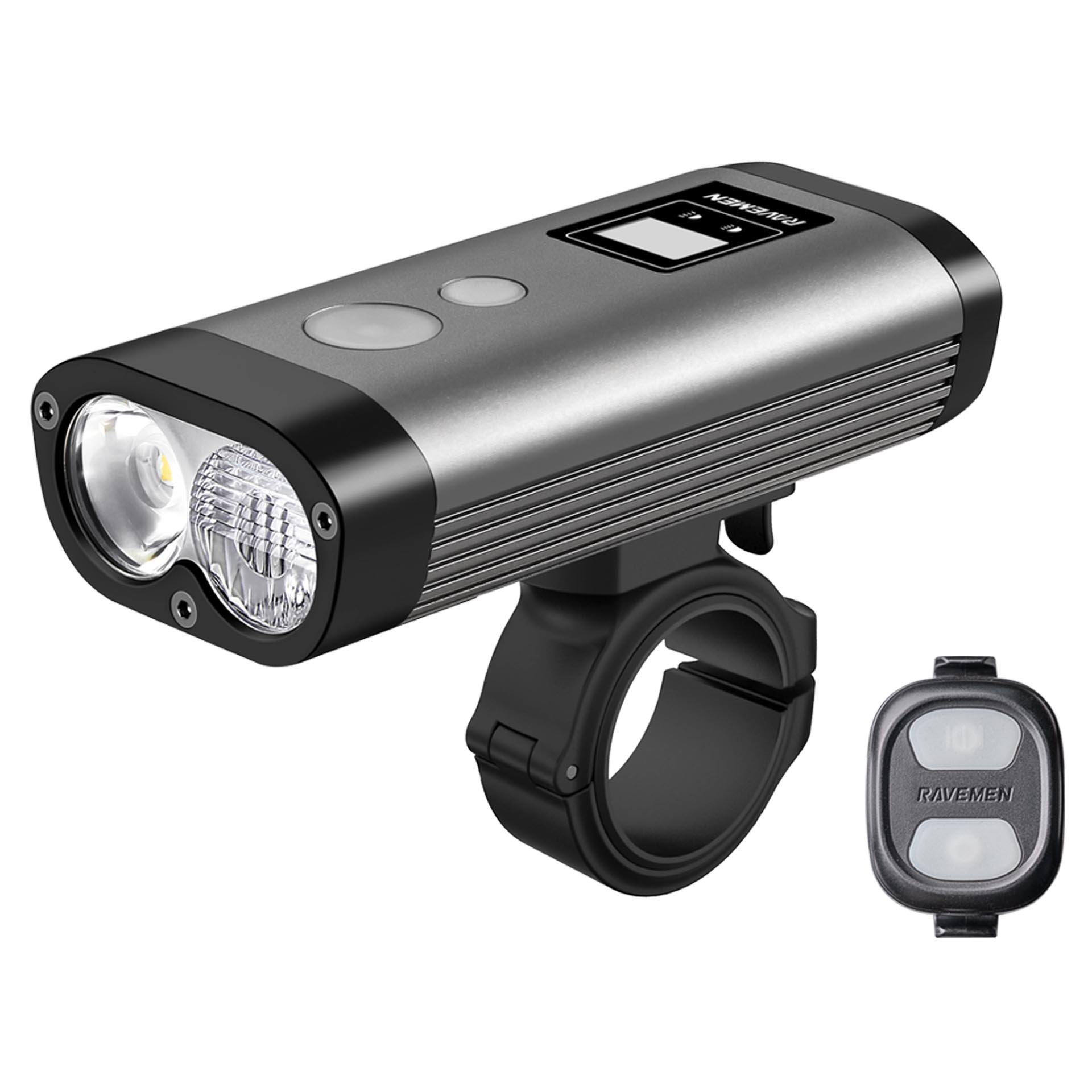 Фото Свет передний Ravemen PR2000 USB 2000 лм (беспроводная кнопка в комплекте)