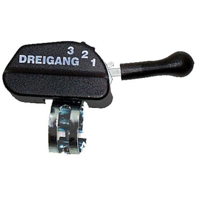 фото - Манетка Sram T3 3 шв, чорний (MAN104)