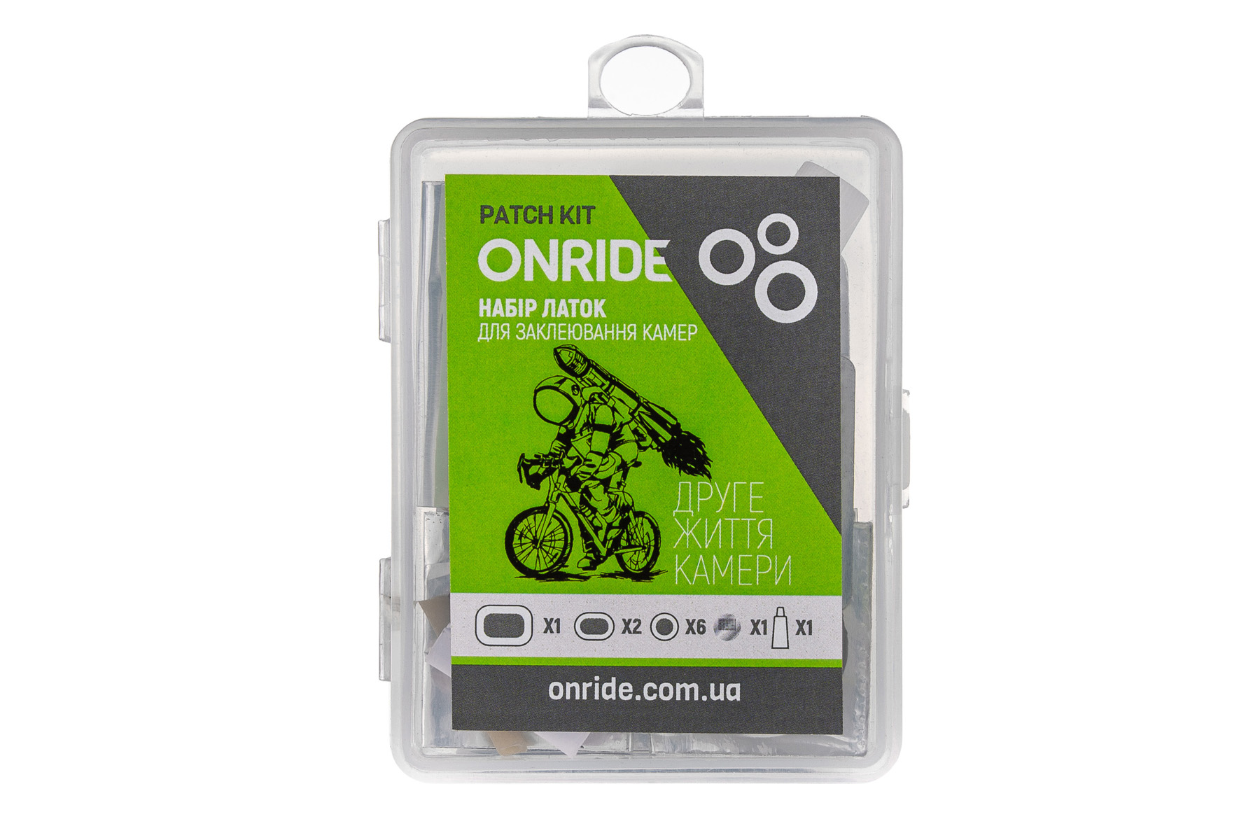 Фото Набір для ремонту ONRIDE Сhamber для заклеювання камер