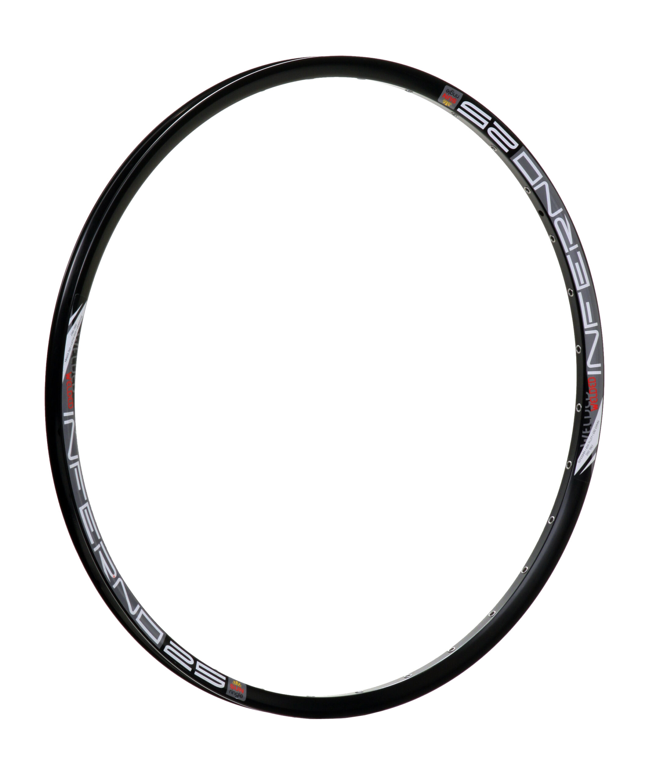 Фото Обод SUNringlé Inferno 25 27,5", 584×20, 32 отв, черный