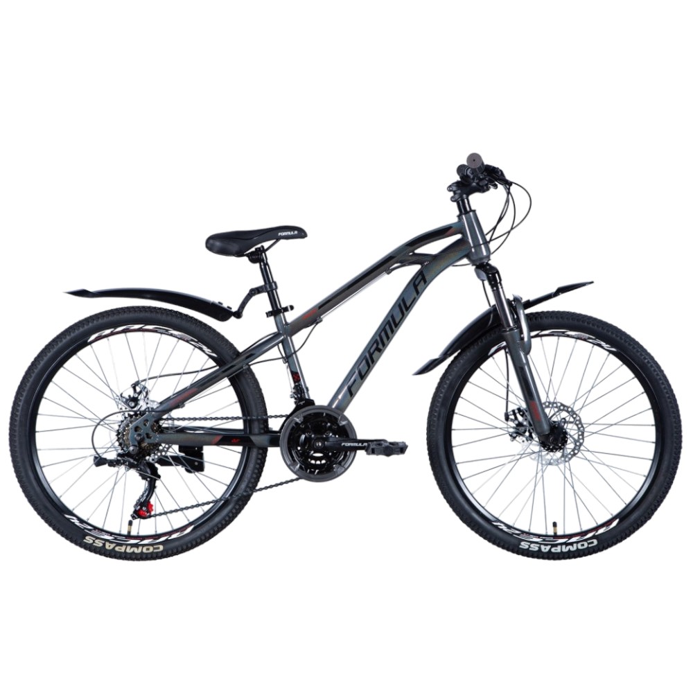 Велосипед ST 24" Formula DAKAR AM DD с крылом Pl