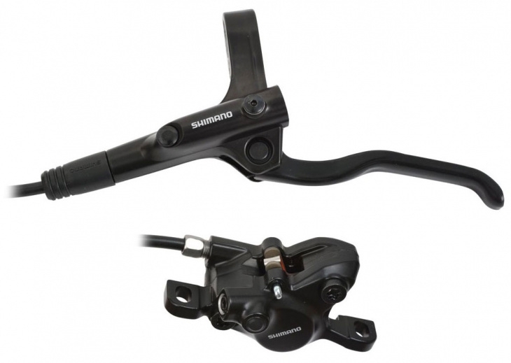 Ручка гальмівна ліва з каліпером чорн. SHIMANO BR-MT200 F850 (чорн.)