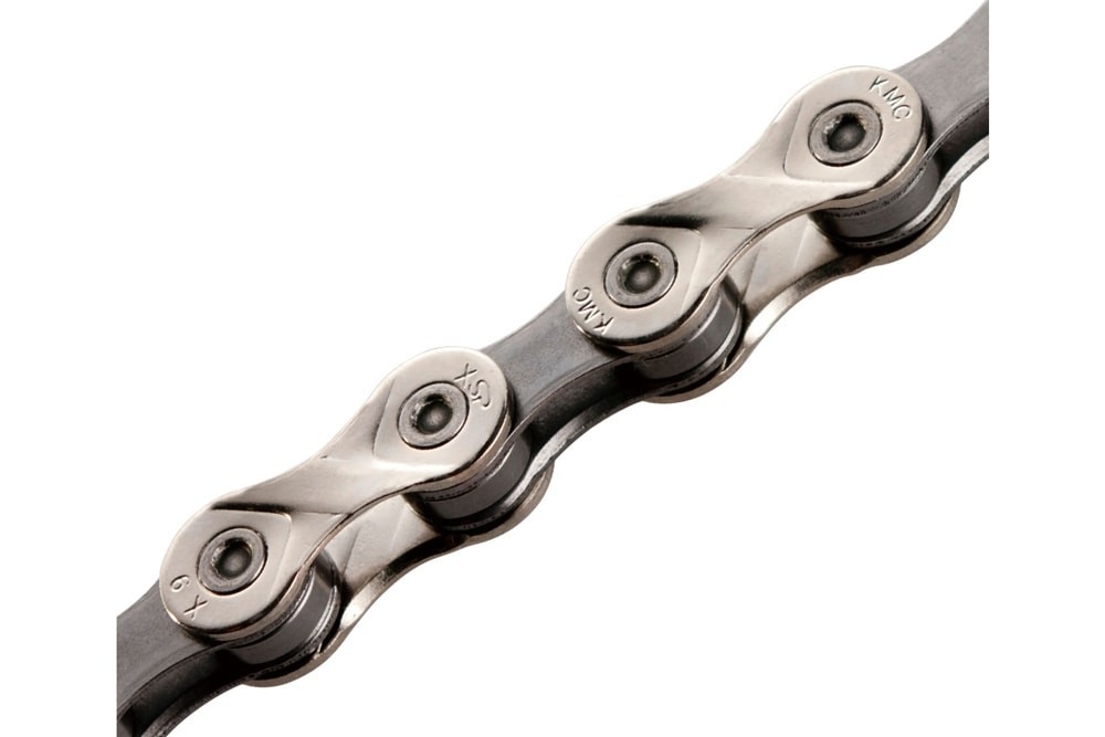 Фото Ланцюг KMC X9 Silver/Gray 122 ланки 1/2" X 11/128" box (C-X939)