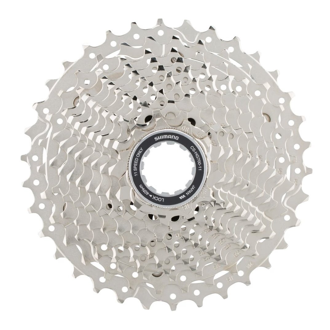 Касета Shimano CS-HG700-11, 11-ск., 11-34, срібло (OEM)