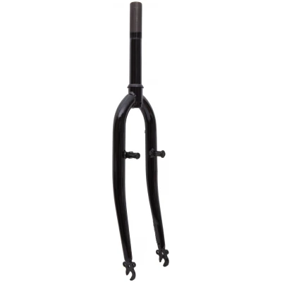 фото - Вилка 26″ жесткая ST 1-1/8″ шток-190мм б/резьб. v-br черный (черный)