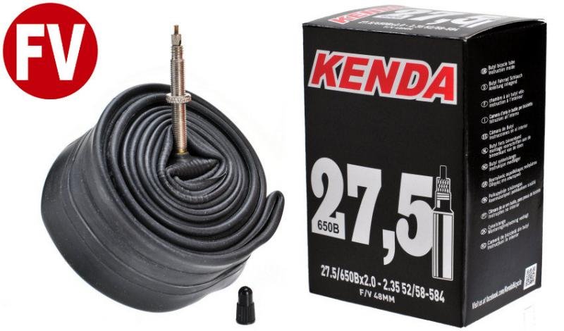 Фото Камера Kenda 27.5 / 650Bx2.0 — 2.35 FV 48 мм. (O-D-0105)
