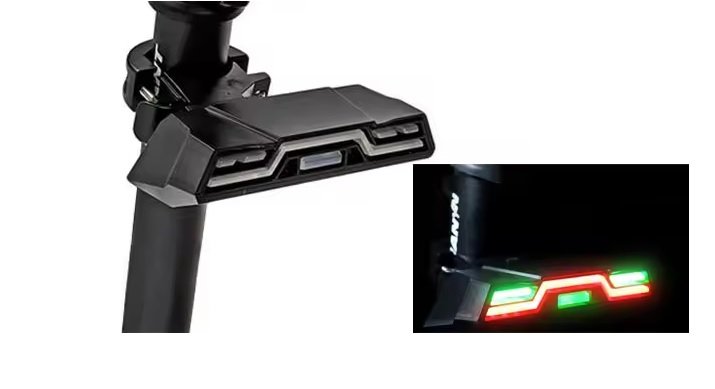 Фото Задняя фара SSWD 200Lm, 2000mAh пластик (SSWD)