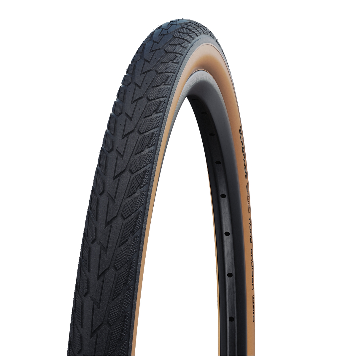 Покришка Schwalbe Road Cruiser 28x1.75 (47-622) Active, GREEN, K-Guard TwinSkin B/G