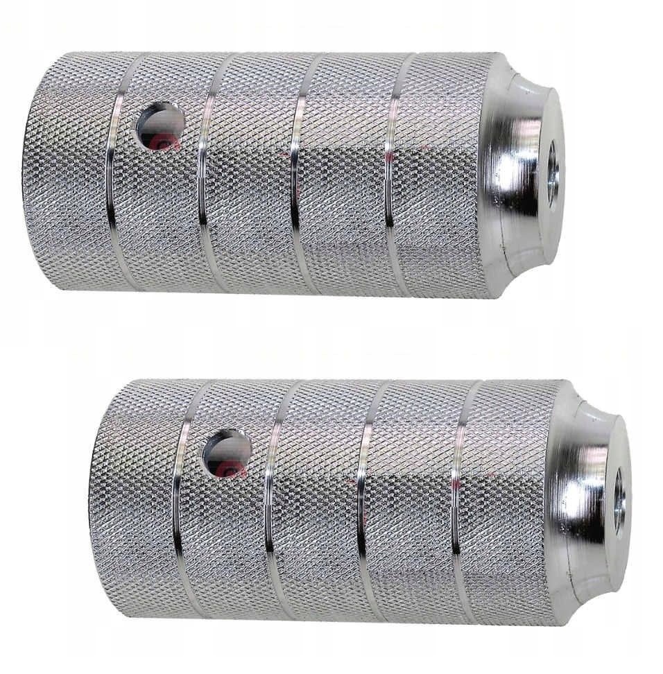 Пеги BauTech, для BMX пари, алюміній, сріблястий (C-PZ-0119)