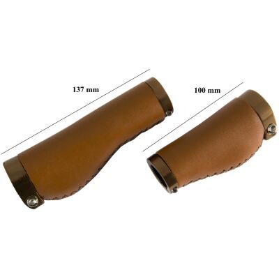 фото - Грипсы Spencer 2 Lock 137/100 мм. коричневый (CHW1280)
