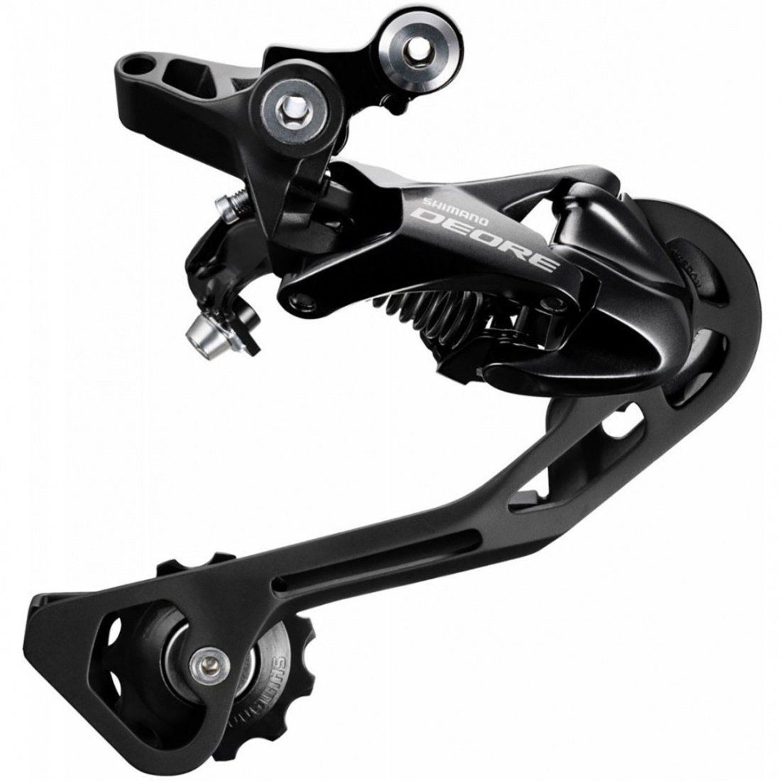 Фото Переключатель задний Shimano Deore RD-T6000-SGS Shadow 10ск, черный (34432)