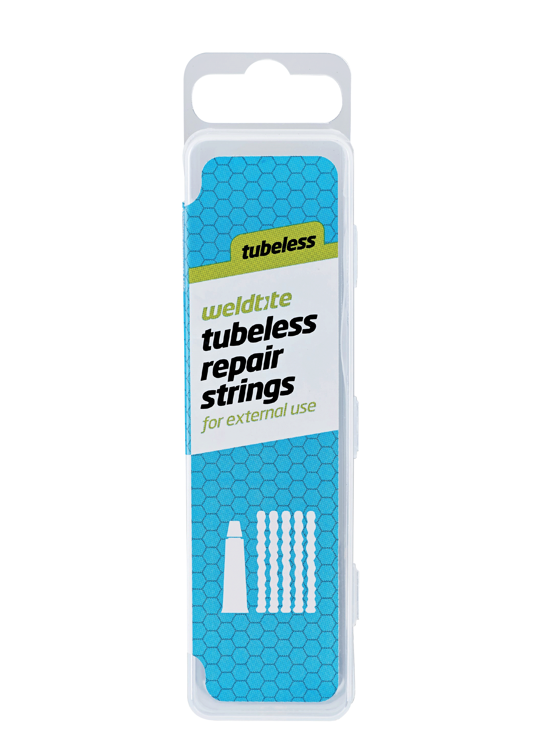 Фото Ремкомплект Weldtite 04040 TUBELESS REFILL REPAIR KIT, для бескамерных шин (набор жгутов)