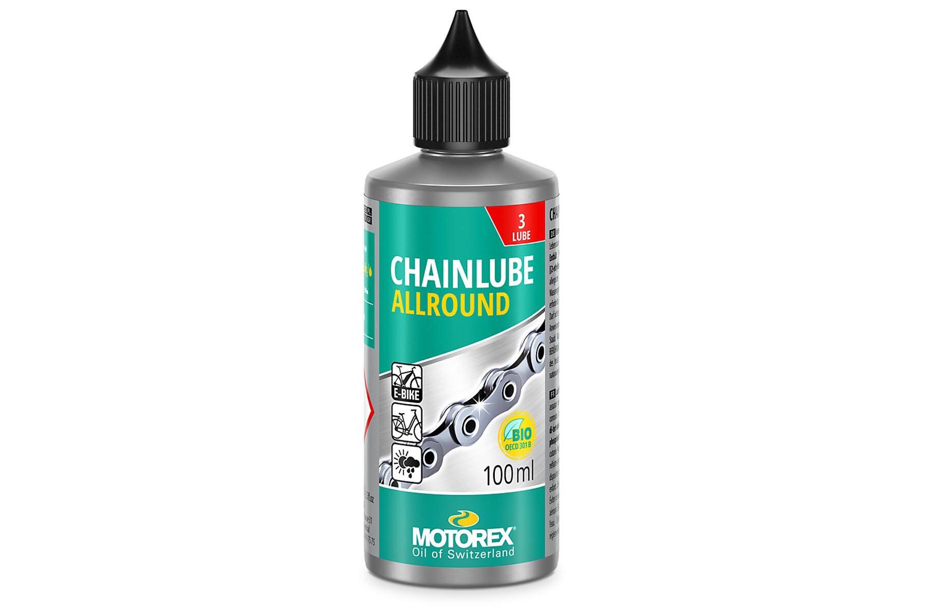 Смазка для цепи MOTOREX CHAINLUBE ALLROUND универсальная, 100 мл