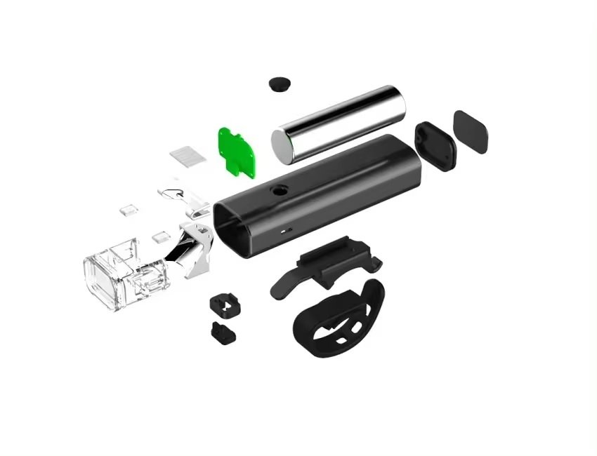 Фара передня Baisk EOS200 USB, 360Lm чорний (eos200)