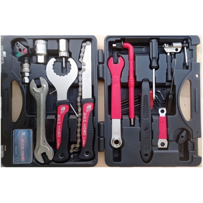 фото - Набор ключей Bike Hand для велосипеда, 24шт, серый (INS-550)