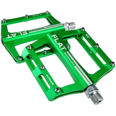 фото - Педалі Shanmashi 0,1Plus, Cr-Mo, зелений (8714-green)
