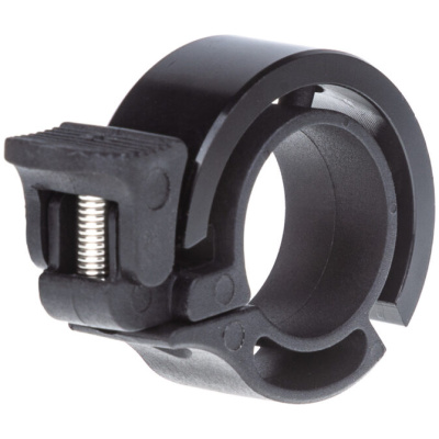 фото - Дзвіночок TW BL-BB3213S алюмінієвий, Ø22-24мм, чорний