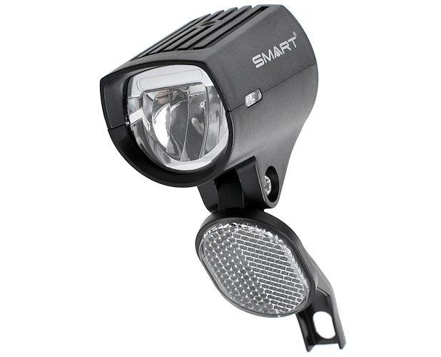 Фото Фара передняя Smart BL141W-01 30 Lux под динамо, черный (A-O-NA-0053)