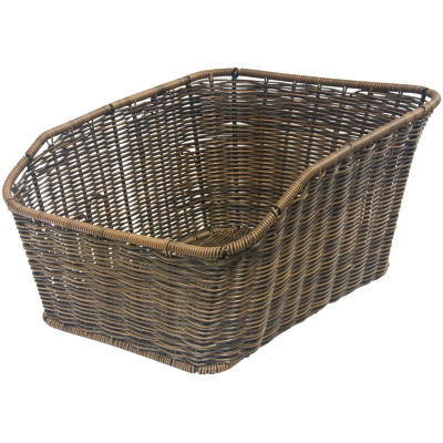 фото - Корзина на багажник плетенная KLS Rattan