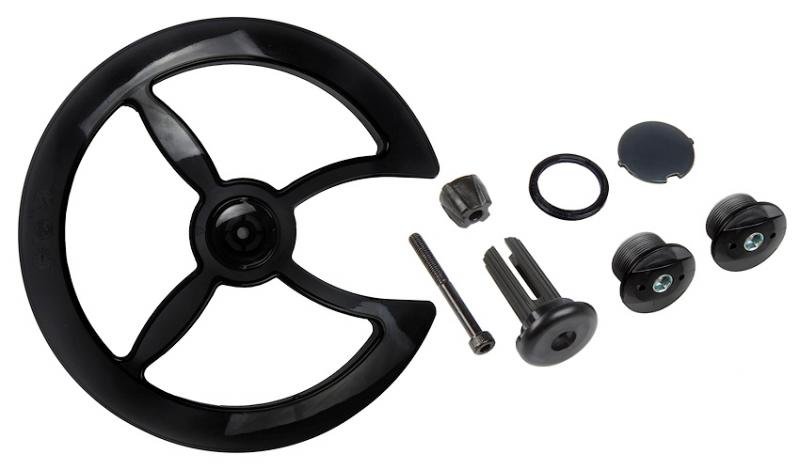 Фото Защита для шатуна SunnyWheel 42/44Т, пластик, черный (C-UN-L-0108)
