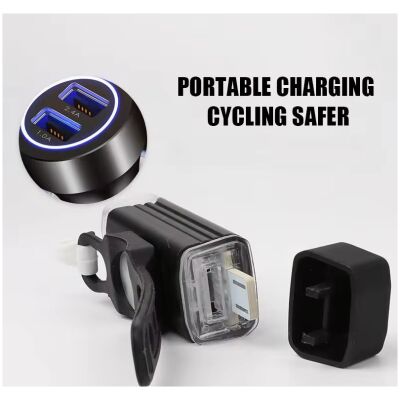 Фара передня Machfally BST-001 USB чорний (BST-001-bl)