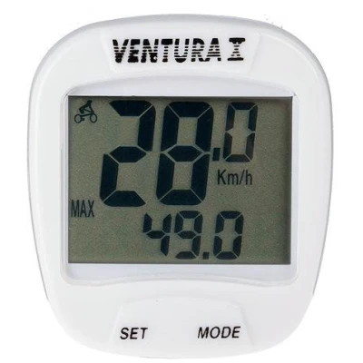 фото - Велокомпьютер Ventura 10F Белый (A-L-0066)