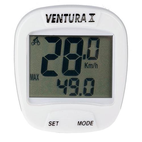 Фото Велокомпьютер Ventura 10F Белый (A-L-0066)