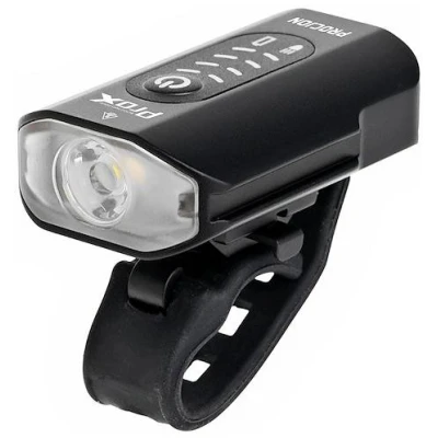 фото - Фара передня ProX Procjon 600Lm, 1200mAh, USB-C чорний (A-O-B-P-0491)