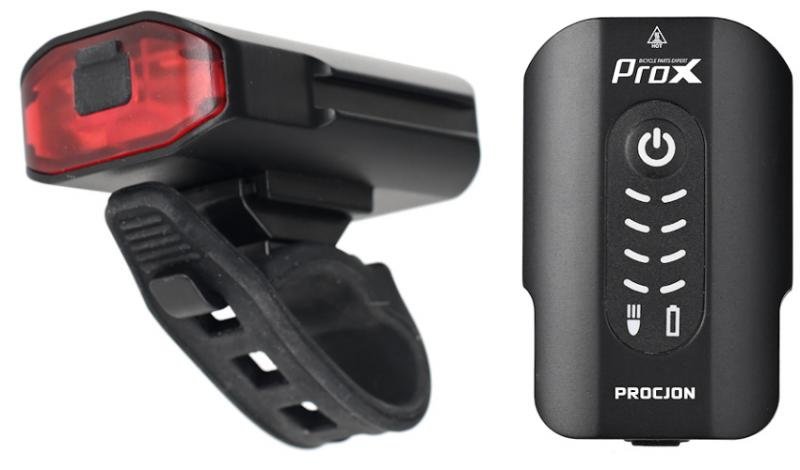 Фара передня ProX Procjon 600Lm, 1200mAh, USB-C чорний (A-O-B-P-0491)