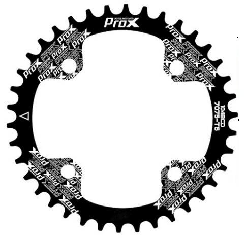 Фото Звезда для шатуна ProX WIDE 104BCD 38 T черный (C-UN-MK-0170)